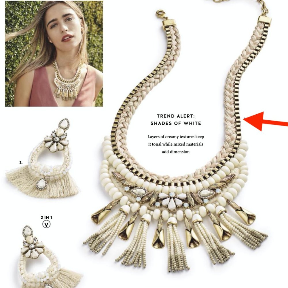 Stella & Dot Eloisa Statement Necklace